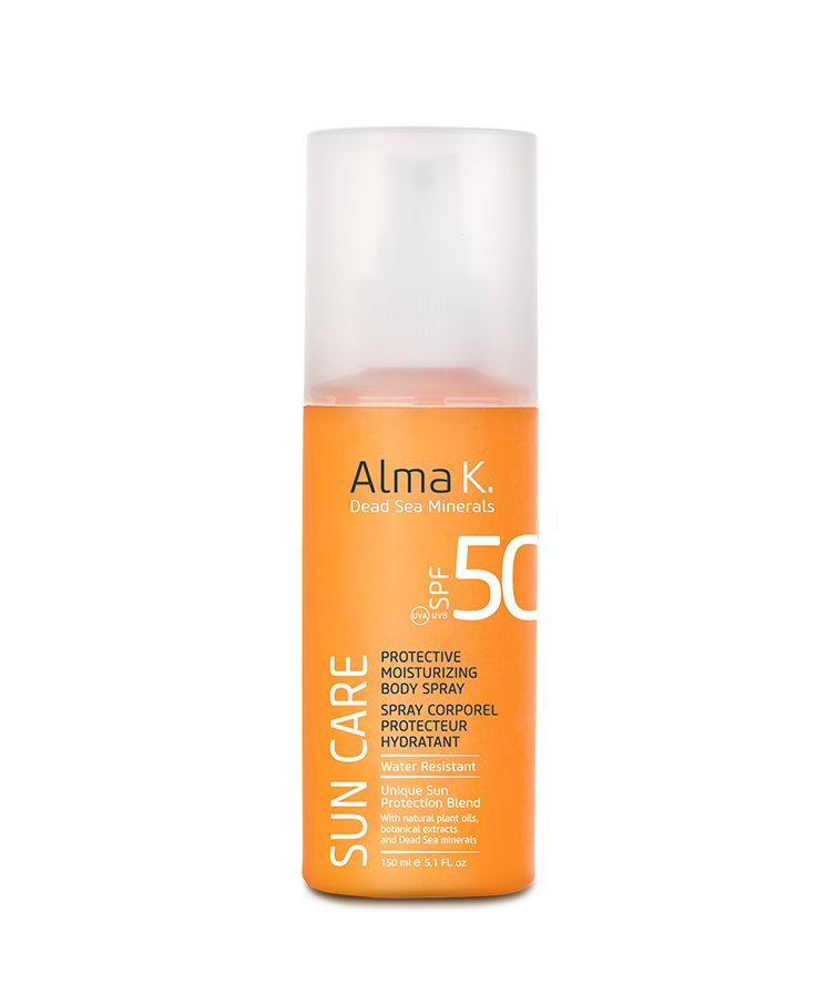 Солнцезащитный увлажняющий спрей для тела SPF 50 Alma K. PROTECTIVE MOISTURIZING BODY SPRAY объём 150мл, #1