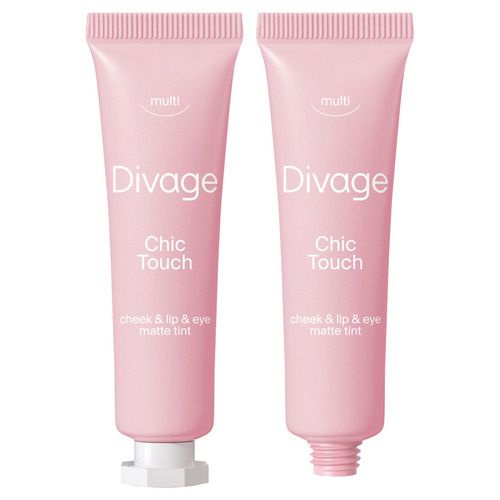 DIVAGE / Chic Touch Matte Tint Кремовый тинт для щек, губ и глаз, тон 01  #1