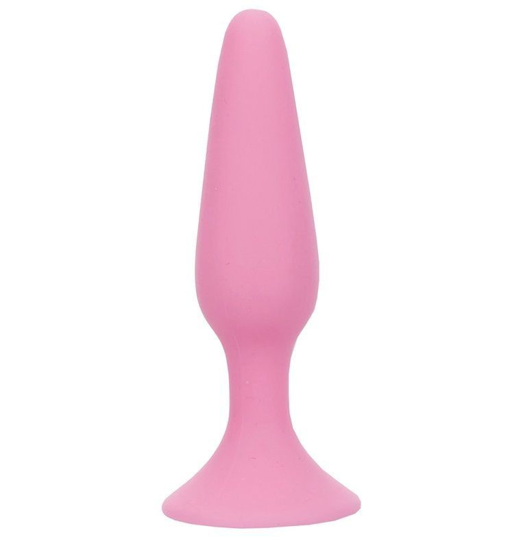 Розовая анальная пробка BEAUTIFUL BEHIND SILICONE BUTT PLUG - 11,4 см. NMC 111566  #1