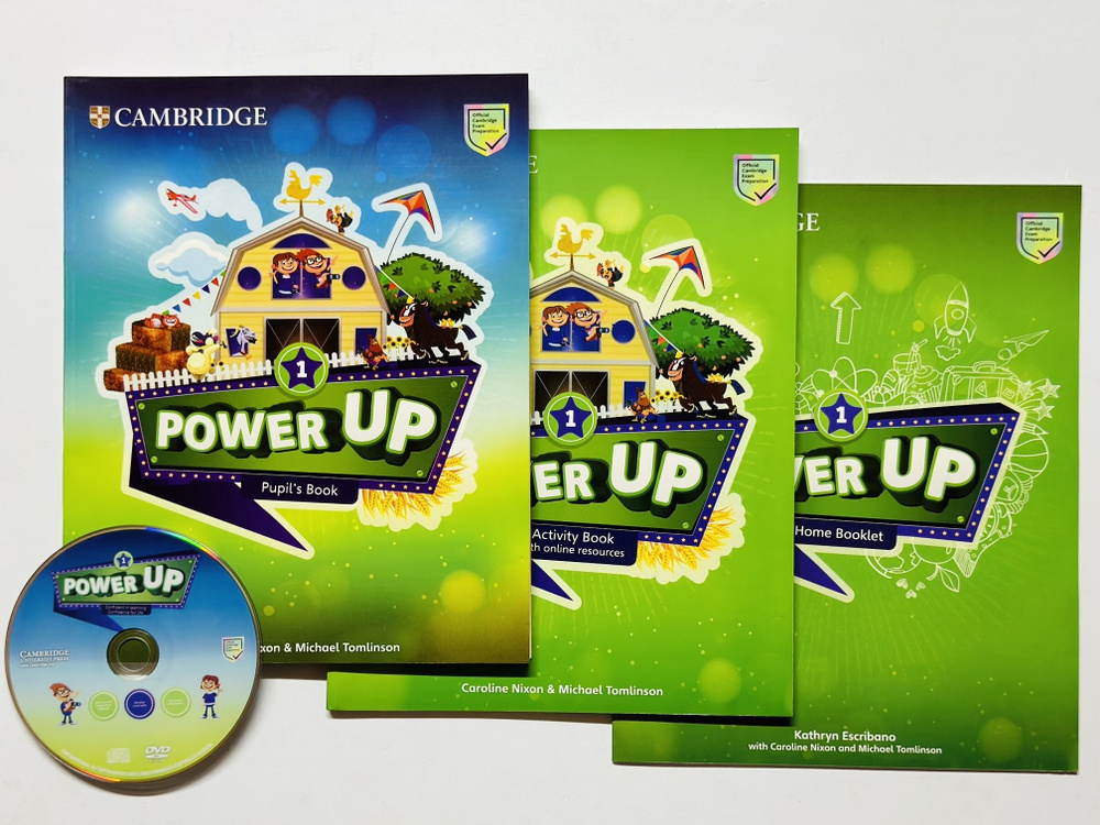 Power Up 1 : Pupil's Book + Activity + Home Booklet + CD #1