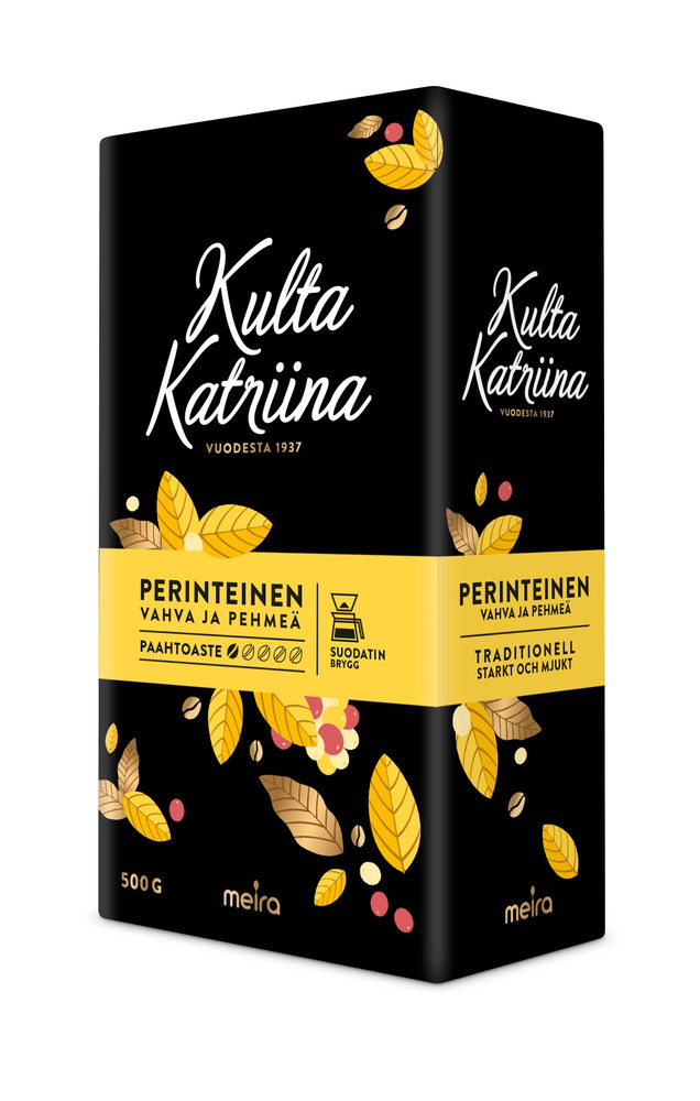 Кофе молотый Kulta Katriina Perinteinen, 500гр #1