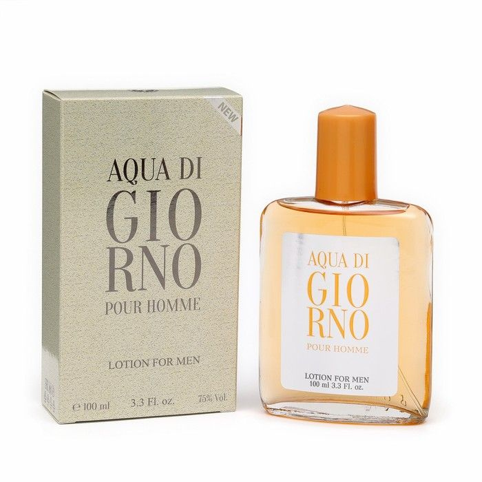 Лосьон одеколон после бритья "Aqua di Giorno", по мотивам Aqua di Gio, Georgio Armani, 100 мл  #1