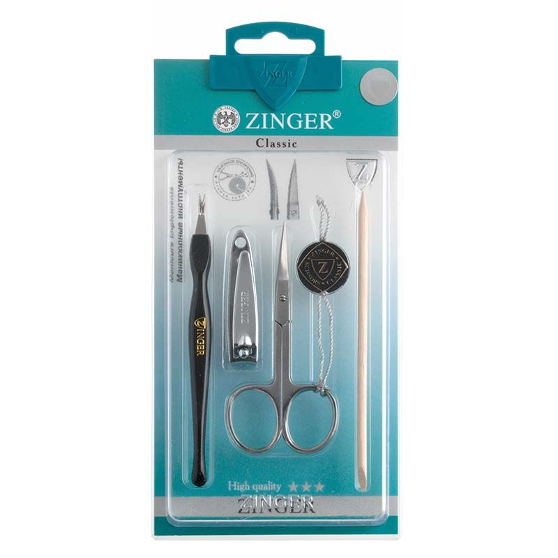 Zinger Набор для маникюра SIS-79, маникюрный инструмент серии Professional  #1