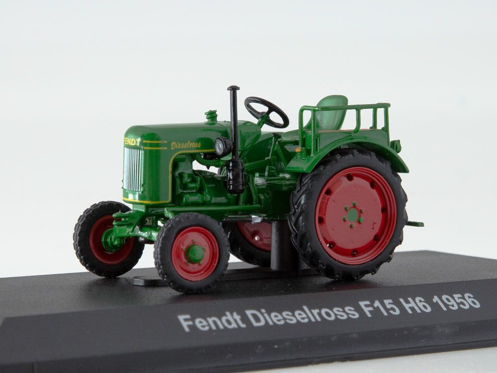 Масштабная модель трактор Fendt Dieselross F15 H6 с журналом Тракторы: история, люди, машины №81  #1