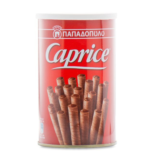 Новогодний подарок. Вафли венские с фундуком и шоколадным кремом, Caprice, 250 г, Греция  #1