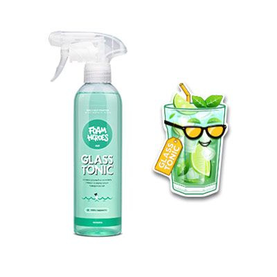 Очиститель стекол и зеркал Foam Heroes Glass Tonic, 500 мл #1