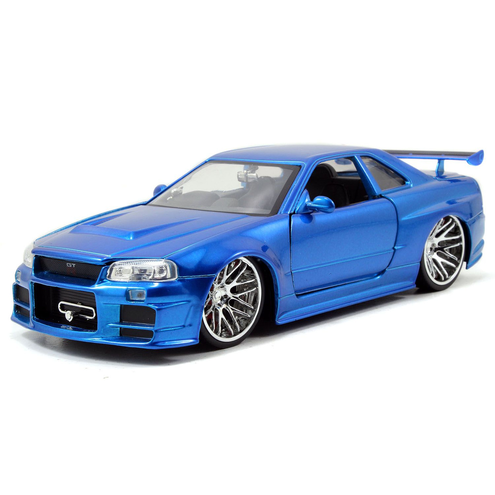 Модель Машинки Форсаж 1:24 FF 2002 Nissan Skyline GT-R R34 97173 #1