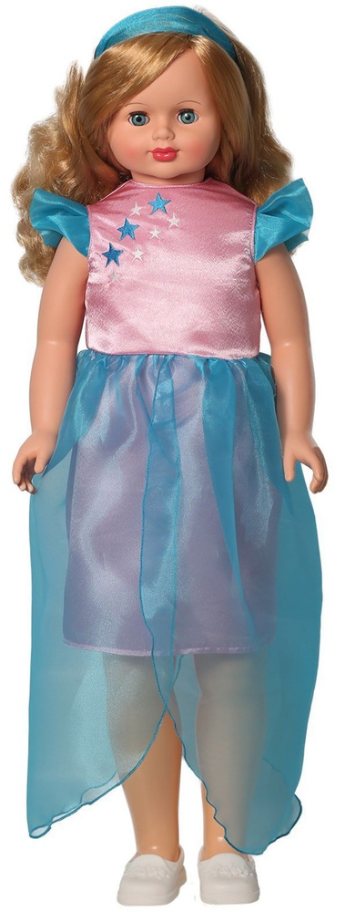Детская говорящая кукла "Снежана праздничная 1", ходячая игрушка для девочек со звуковым устройством #1
