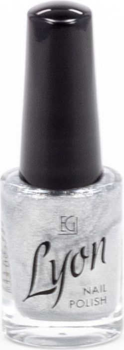 Lyon / Лион Лак для ногтей Nail Polish тон 25 серебро 6мл / покрытие для маникюра и педикюра  #1
