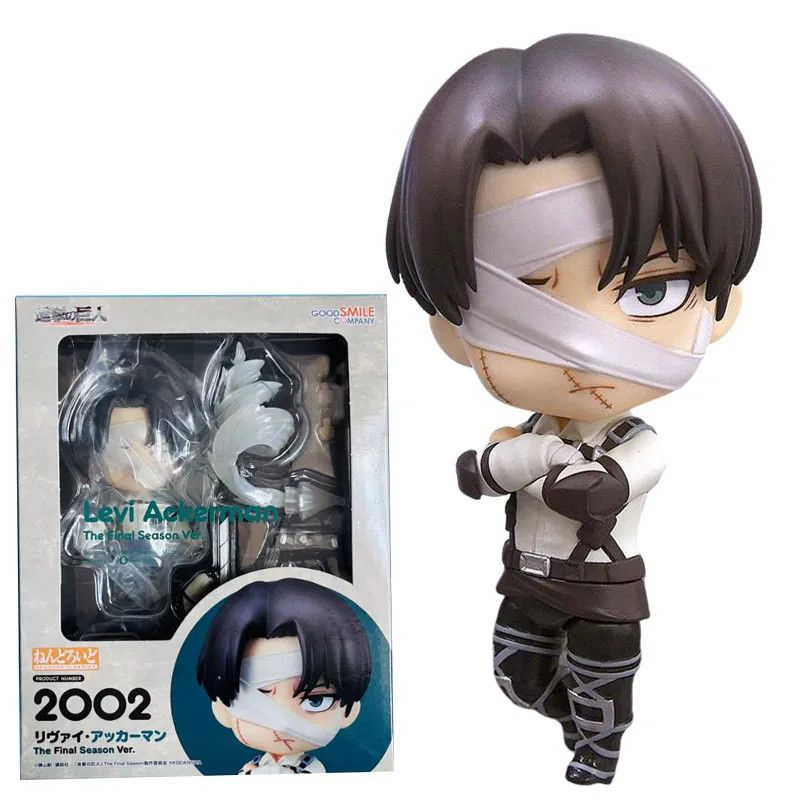 Фигурка Атака Титанов Леви Аккерман / Attack on Titan Levi Ackerman 2002 (10см)  #1