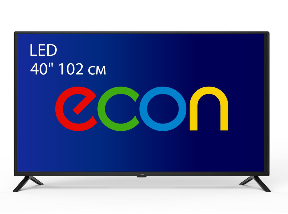 ECON Телевизор LED 40" (102 см) ECON EX-40FT010B / 1920х1080, Full HD, цифровой тюнер DVB-T2/DVB-C, USB #1