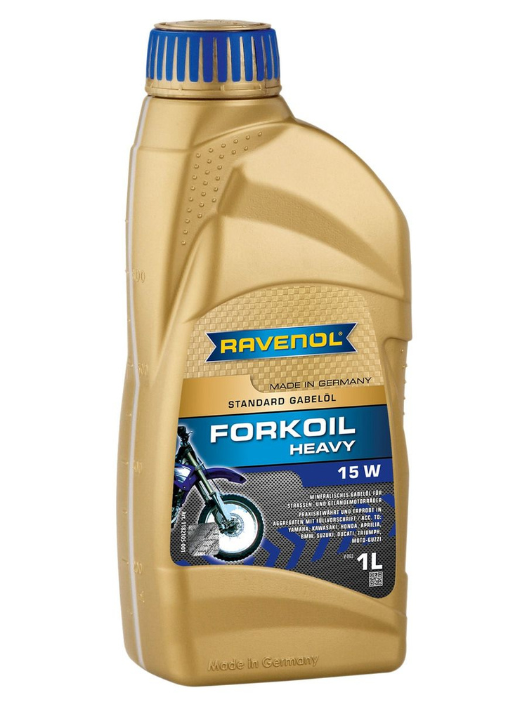 Вилочное масло RAVENOL Forkoil Heavy 15W, 1 литр #1