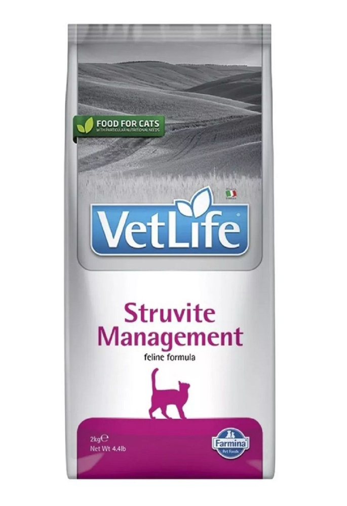 Vet Life Struvite Management корм для кошек сухой , 2 кг #1