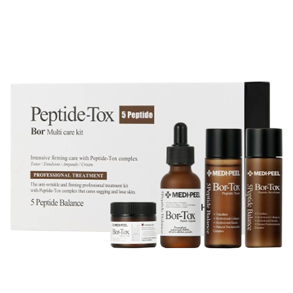 Лифтинг-набор с эффектом ботокса Medi-Peel Peptide-Tox 5 Peptide Bor Multi Care Kit  #1