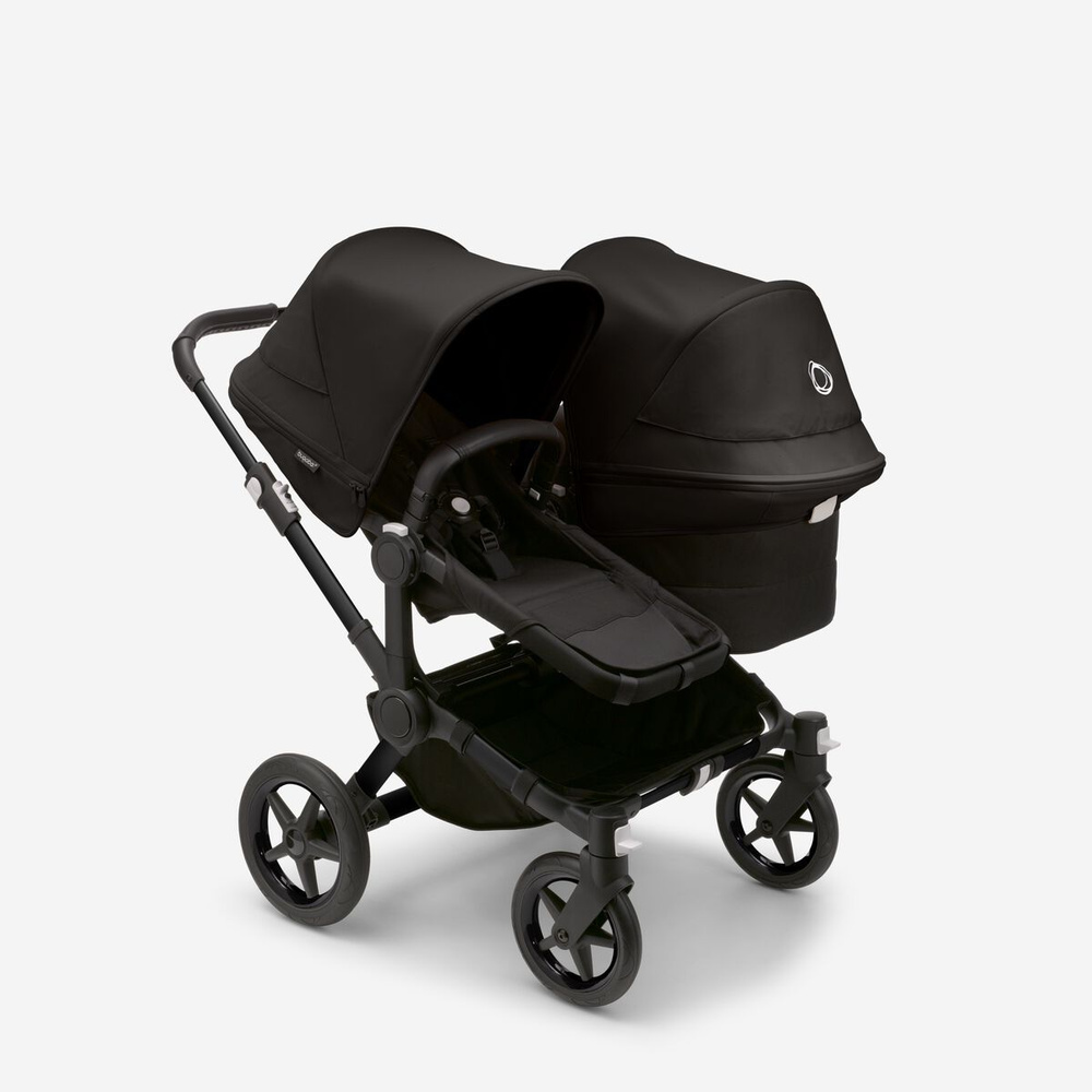 Коляска для погодок Bugaboo Donkey Duo 5 Midnight black/midnight black #1