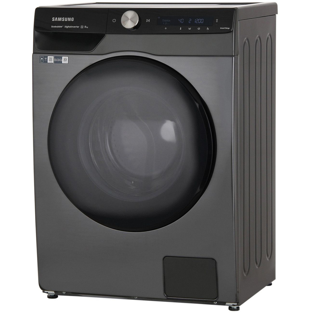 Samsung Стиральная машина WW80AG6L28BB/LP, черный #1