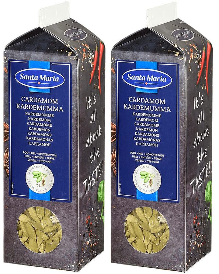 Приправа Кардамон цельный CARDAMOM Santa Maria (Швеция) 330 гр. х 2 шт.  #1