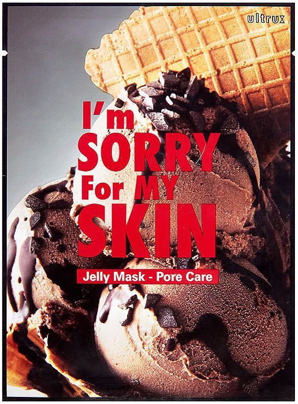 I'M SORRY FOR MY SKIN Очищающая тканевая маска для лица Jelly Mask Pore Care, 1 шт  #1