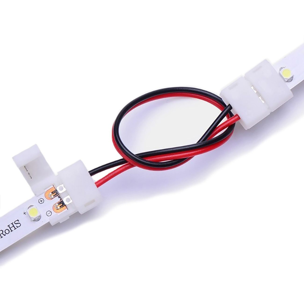 Коннектор соединительный для одноцветных светодиодных лент 8 мм NEON-NIGHT 144-013 1 шт  #1