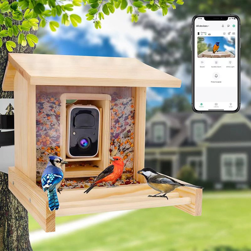 Кормушка Для Птиц На Окно Прозрачная На Присосках - купить с доставкой ...