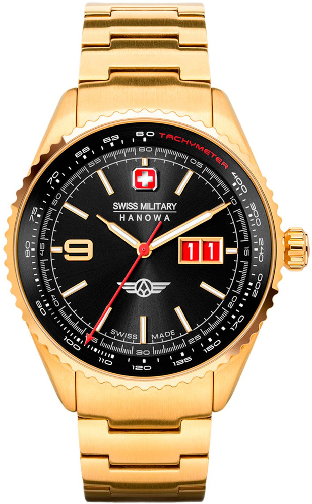 Оригинальные часы мужские Swiss Military Hanowa Afterburn SMWGH2101010. Наручные кварцевые часы для мужчин #1