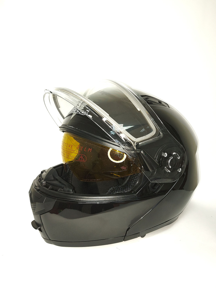 VEGA Шлем для снегохода, цвет: черный, размер: XL #1