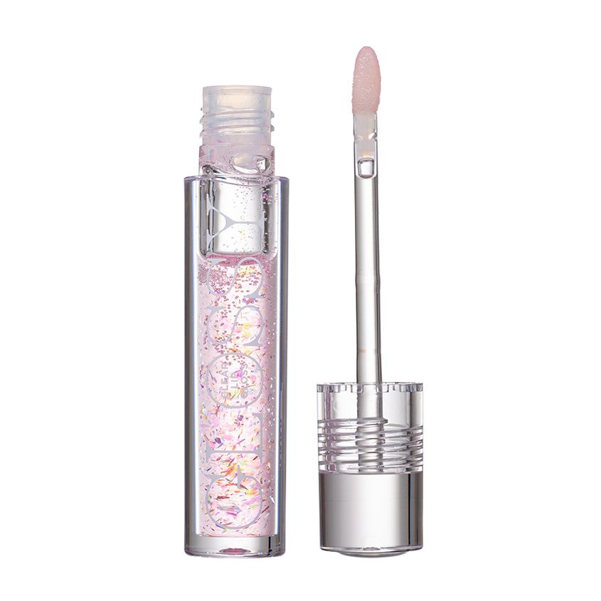 Блеск для губ Parisa Sparkly lip Gloss, тон 2: rose, 4мл #1