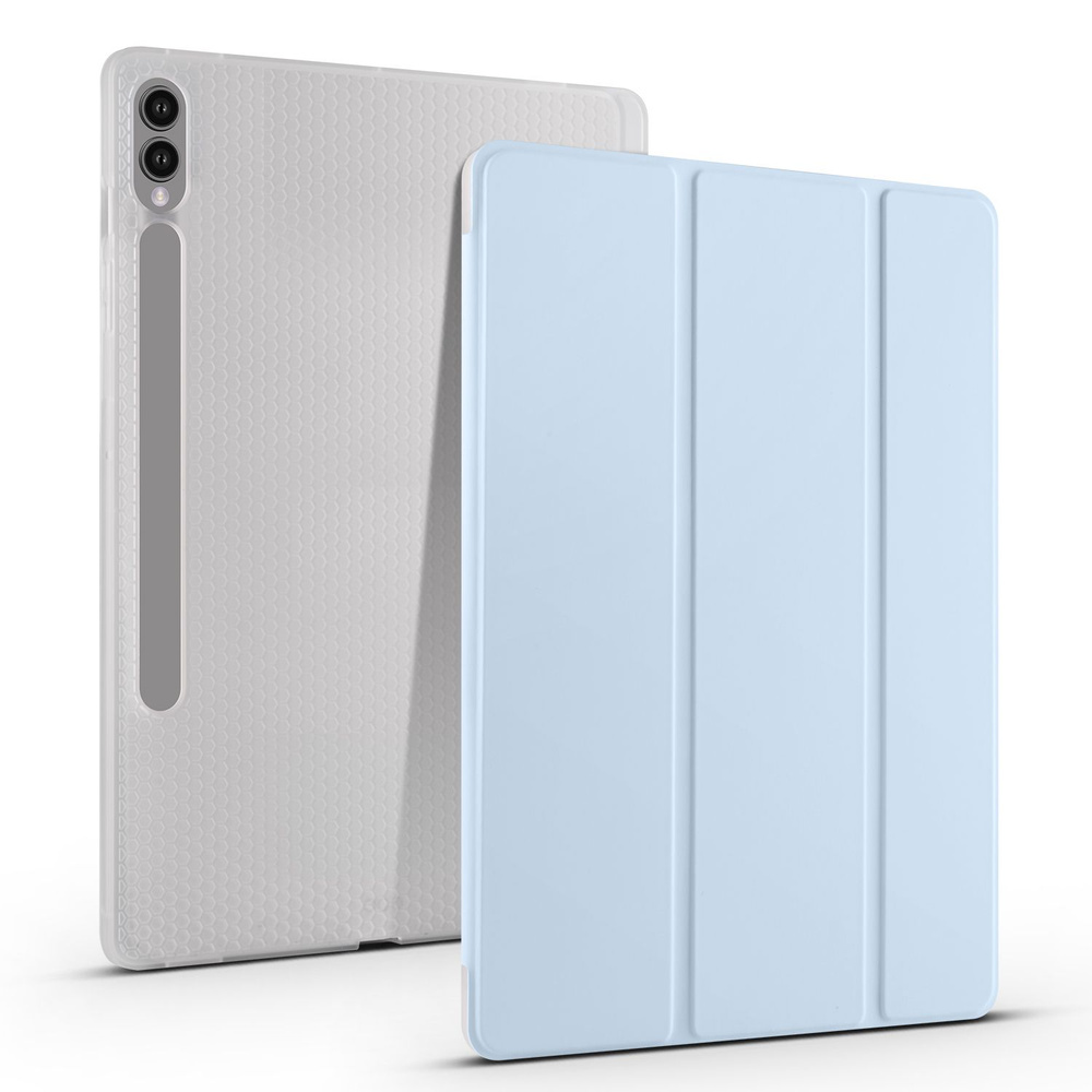 Чехол для Samsung Tab S9+ / S9 FE+ 12.4" (2023) с охлаждением голубой #1