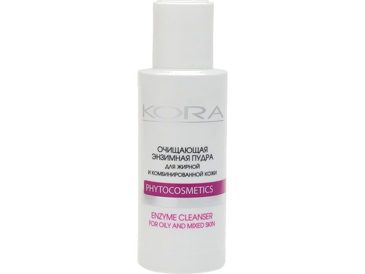 Энзимная пудра для лица KORA Cleansing enzyme powder for oily and combination skin  #1