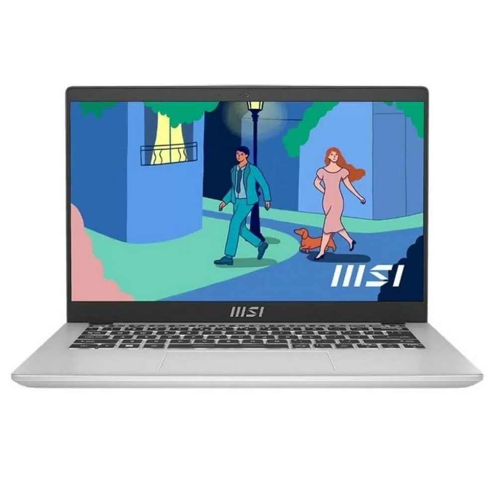 MSI 9S7-14J111-239 Ноутбук 14", Intel Core i5-1235U, RAM 8 ГБ, SSD 512 ГБ, Intel Iris Xe Graphics, Windows #1