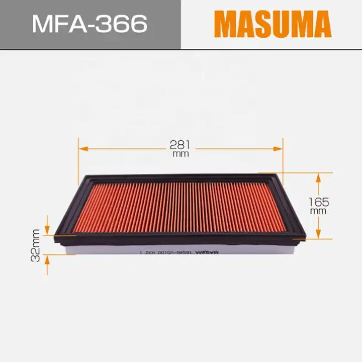 Masuma Фильтр воздушный MFA-366 MASUMA с пропиткой маслом арт. MFA-366  #1