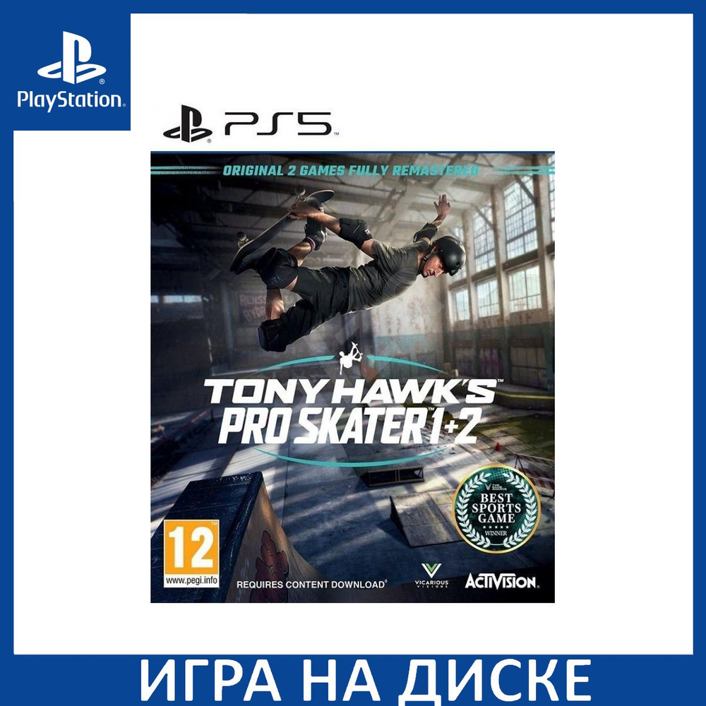 Игра Tony Hawks Pro Skater 1 + 2 PS5 Диск на PlayStation 5 #1