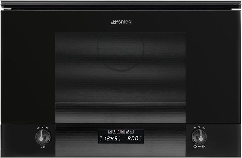 Микроволновая печь Smeg MP122B3 черный #1