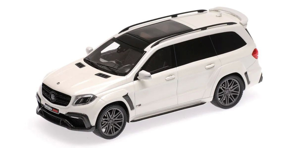 Модель автомобиля Minichamps - BRABUS 850 WIDESTAR XL (AMG GLS 63), 2017, White, 437037361, 1:43  #1