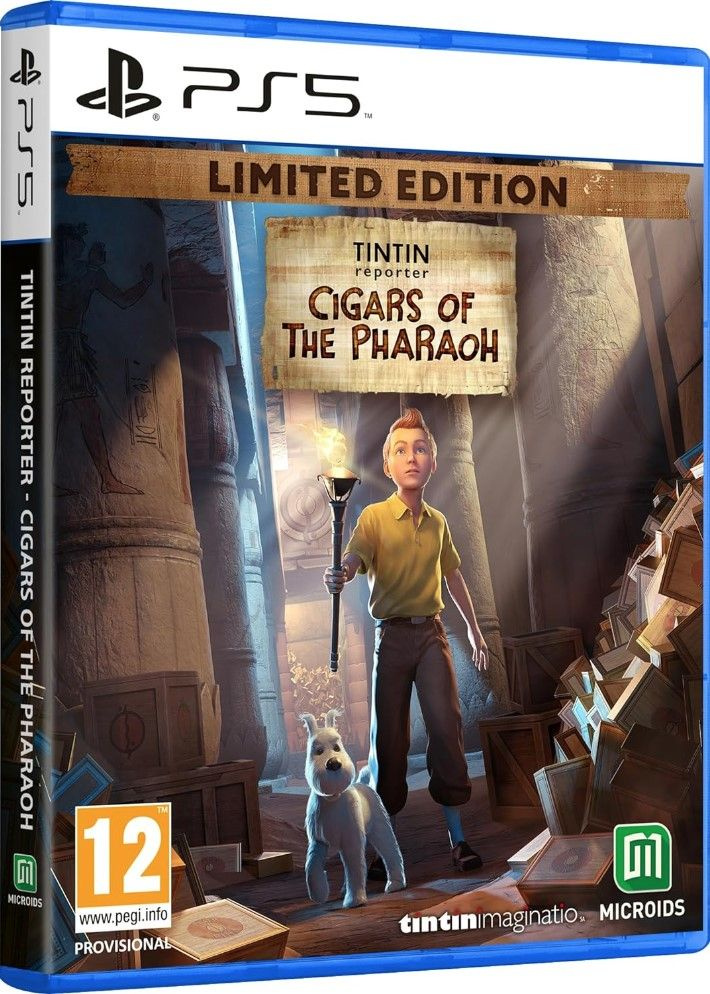 Игра Tintin Reporter: Cigars of the Pharaoh - Limited Edition (PlayStation 5, Русские субтитры)  #1