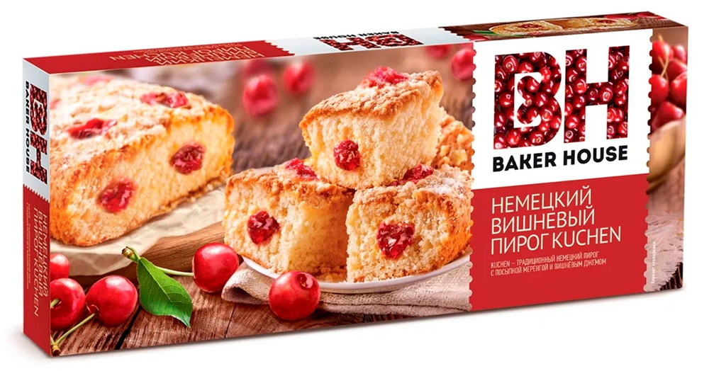 Пирог вишневый KUCHEN Baker House 350г #1