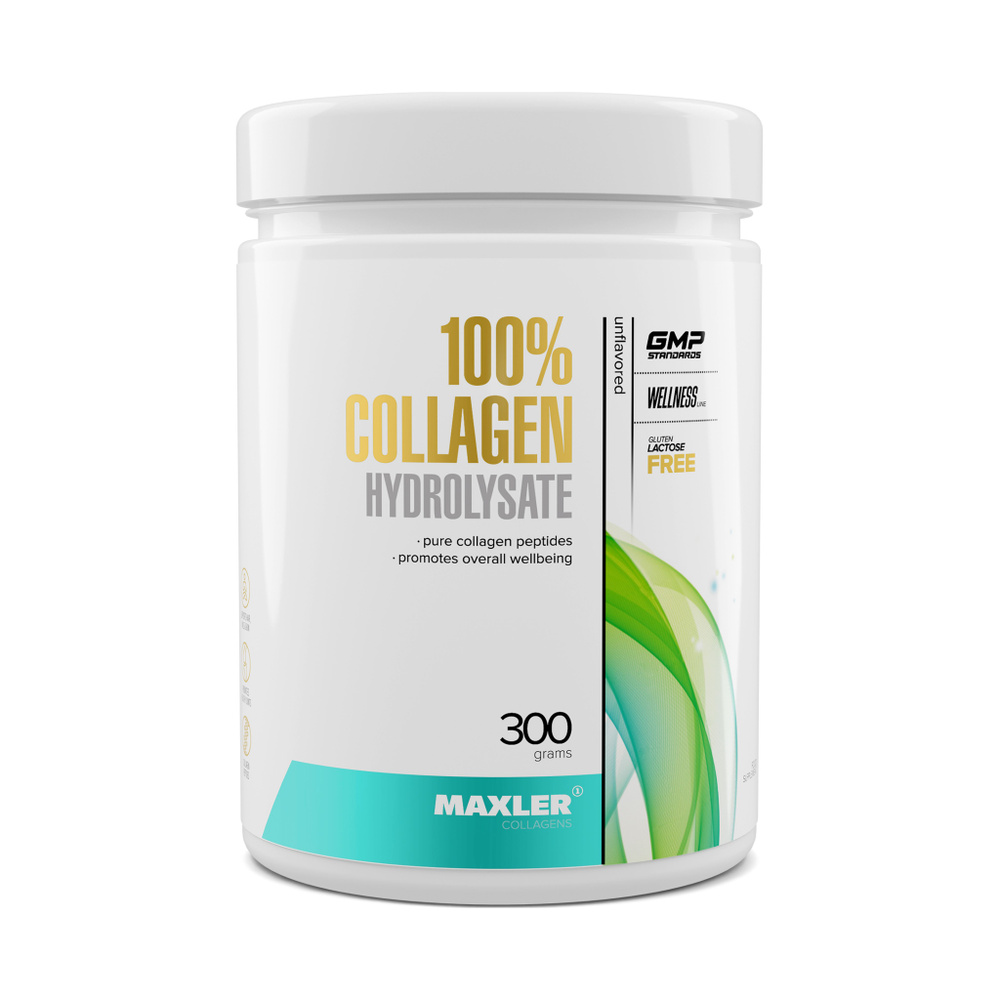 Гидролизованный коллаген говяжий Maxler 100% Collagen Hydrolysate порошок 300 г  #1