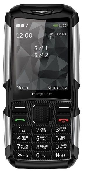 Телефон TeXet TM-D314 черный #1