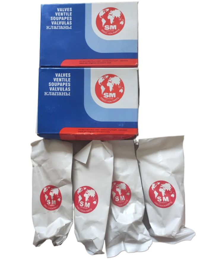 Клапаны впускные и выпускные SM ВАЗ 2101-2107, Нива, Chevrolet NIVA ...