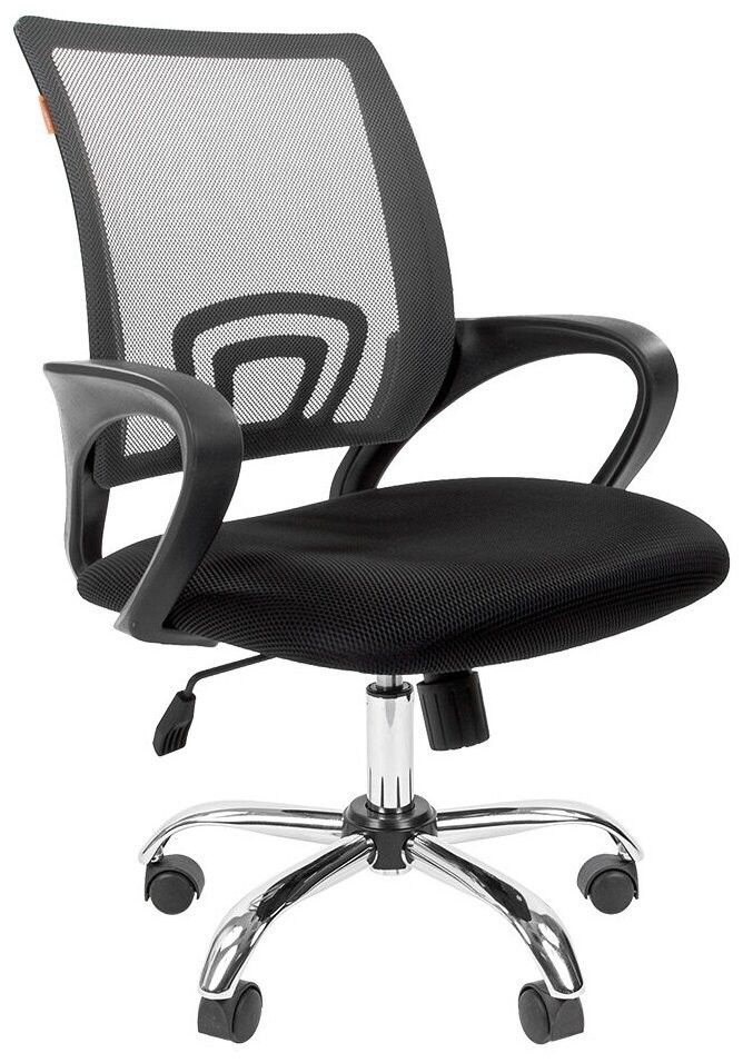 Кресло Chairman 696 TW серый хром new #1