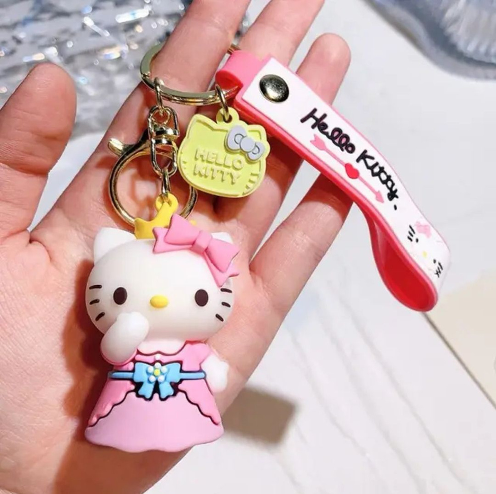 Брелок игрушка для детей, Hello Kitty принцесса #1
