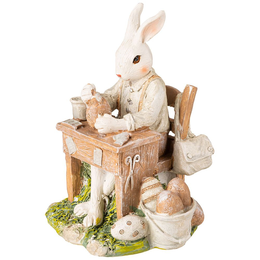 Фигурка кролик винтаж коллекция Лето в деревне 11Х9,5Х14 СМ.  #1