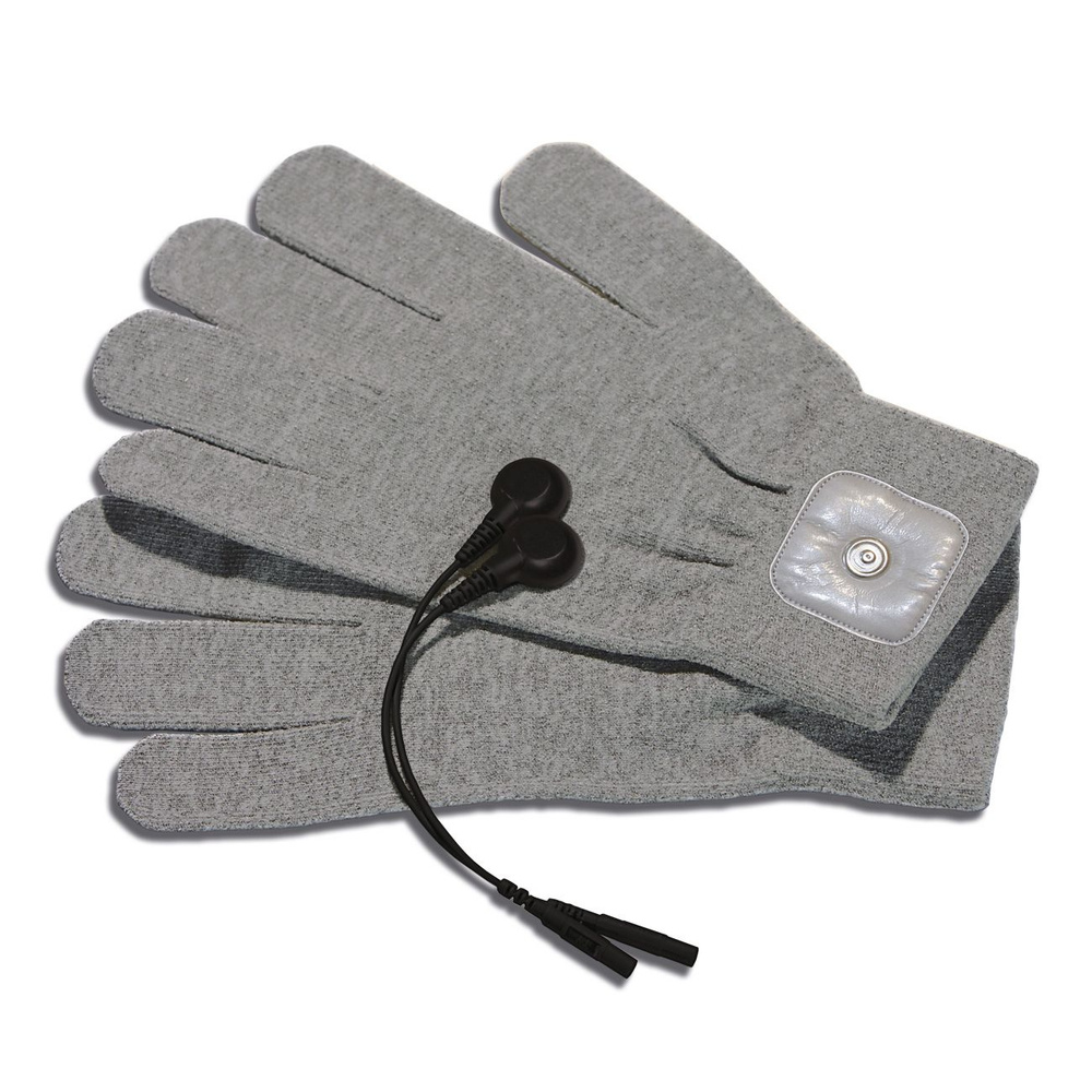 Mystim Magic Gloves - перчатки для чувственного электромассажа (аксессуар Mystim)  #1