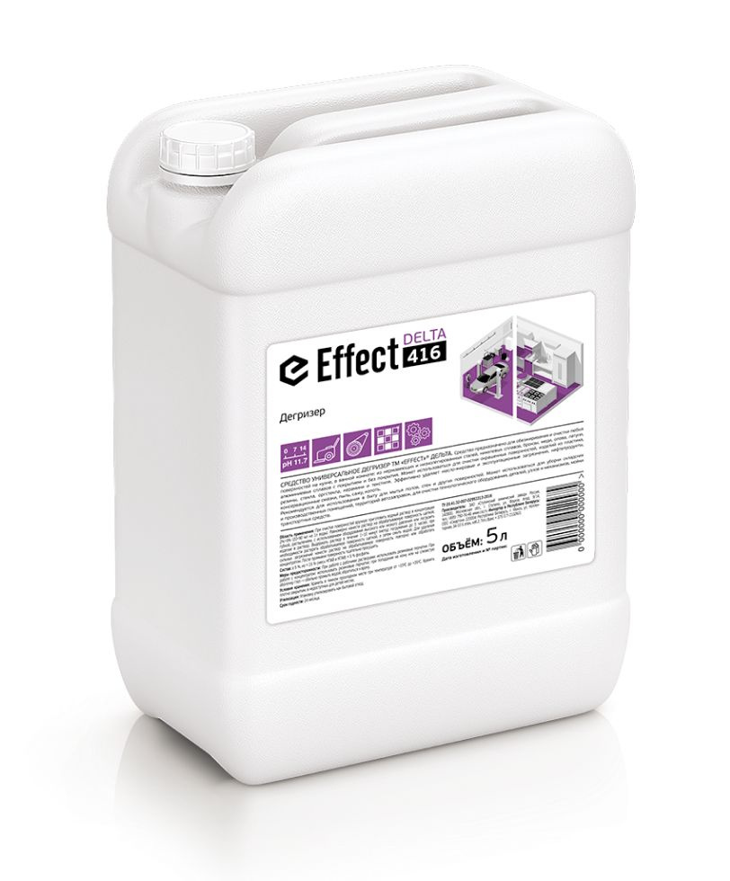 Средство универсальное моющее для мытья разных поверхносей Effect DELTA 416, 5 л  #1