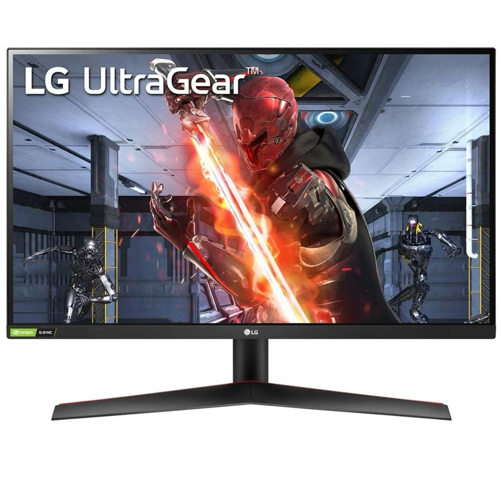 LG 27" Монитор 27GN600-B, IPS, 1920x1080, 144Hz, черный #1