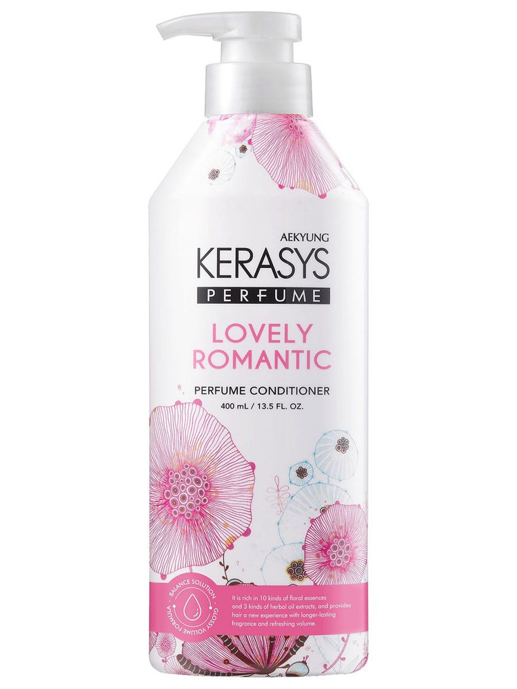 Kerasys Кондиционер для волос парфюмированный Lovely Romantic 400мл  #1