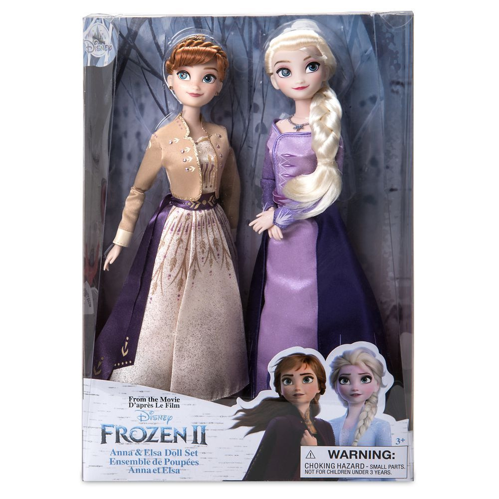 Анна и Эльза набор кукол Frozen 2 / 30 см / Disney Store #1