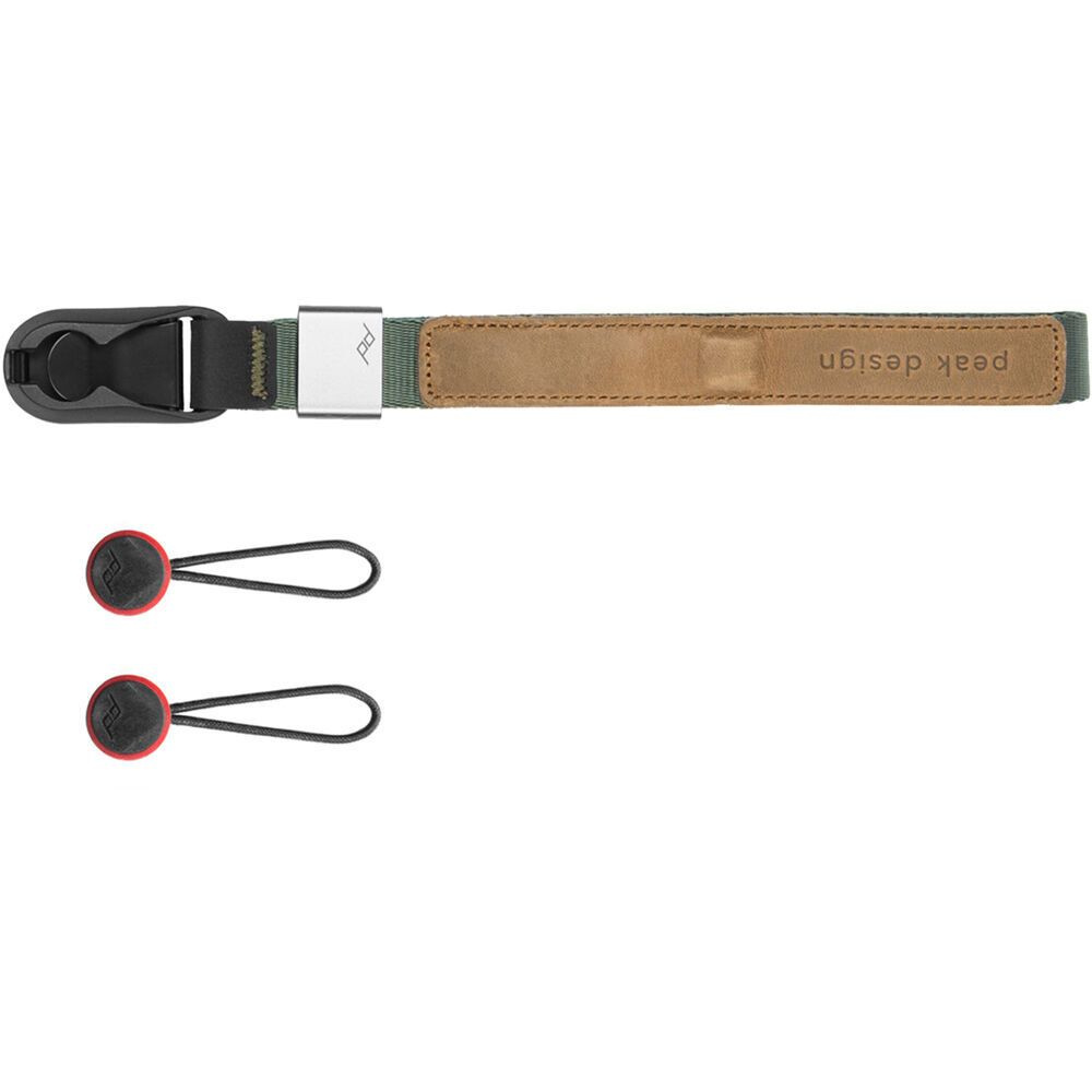 Ремень Peak Design Wrist Strap Cuff V3.0 Sage на запястье #1