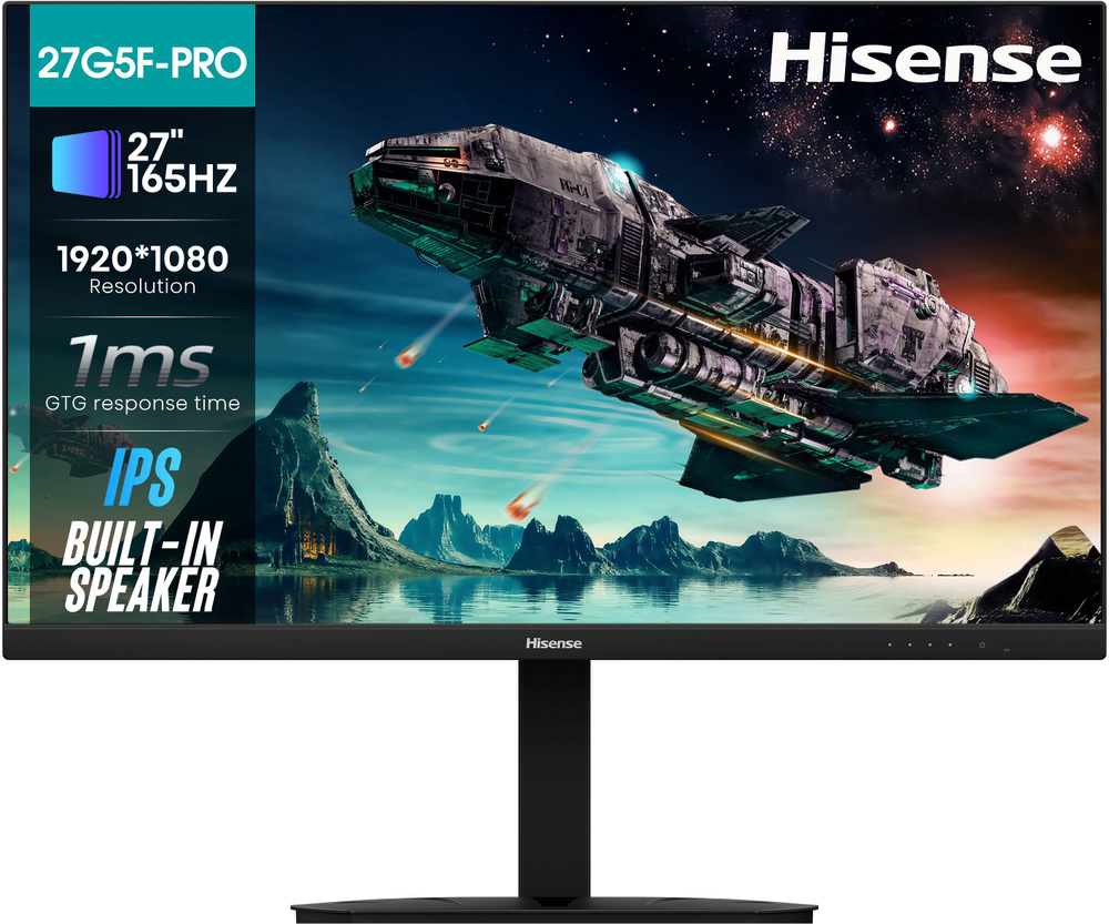 Hisense 27" Монитор 27G5F-PRO, черный #1