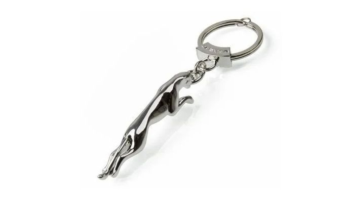 Брелок Jaguar Leaper Keyring, Rhodium Silver, JDKR927SLA, Оригинал #1